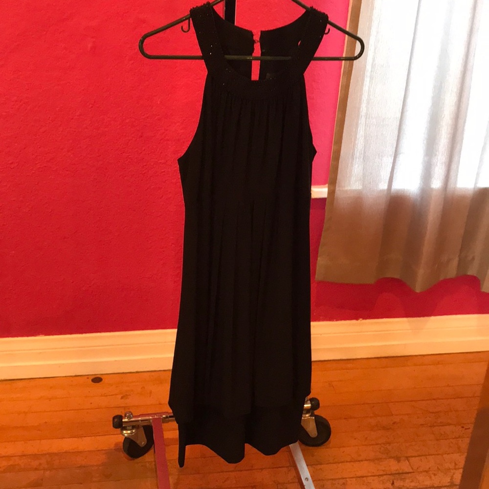 Dress barn black midi dress
